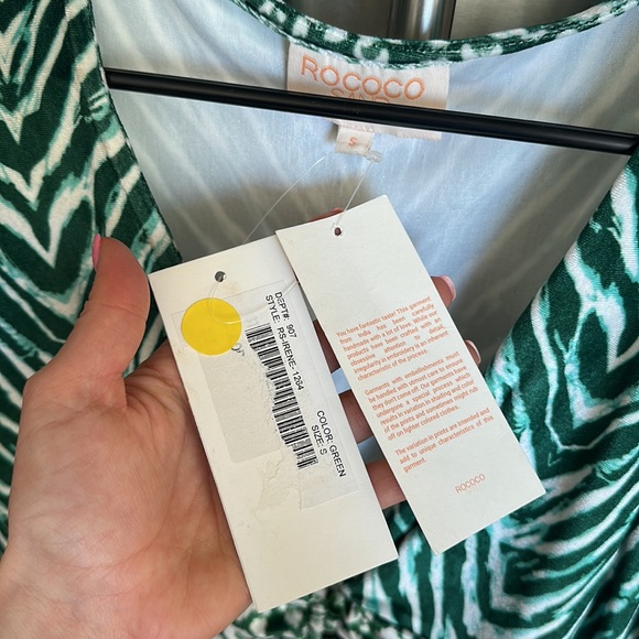 Rococo Sand Irene Blouse in Green - Picture 10 of 13